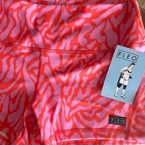 FLEO Reckless Apex Contour Hot Pink Tiger Shorts